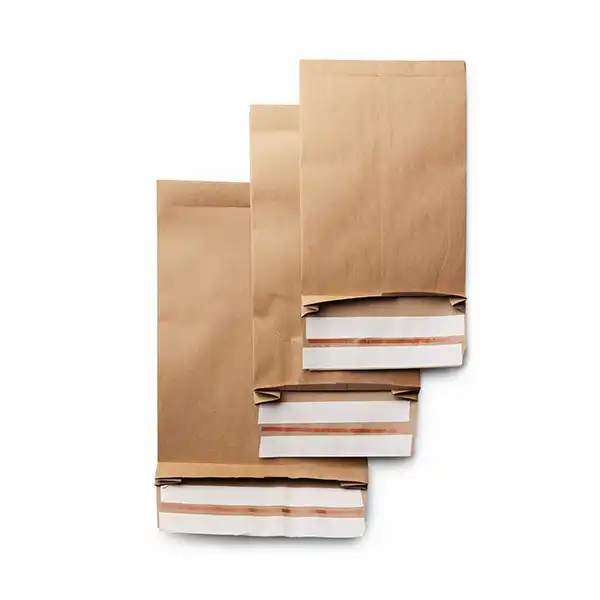 Postituspussi ekoruskea paperi