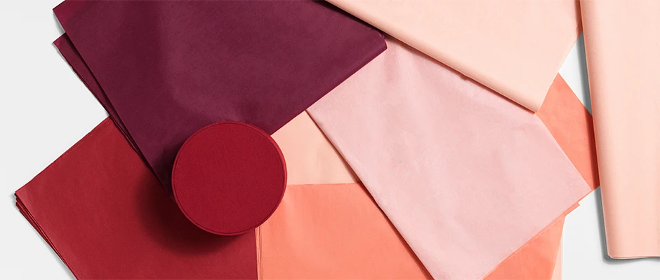 Silkkipaperi värillinen